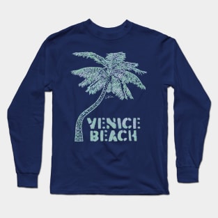 Venice Beach, Palm Tree Long Sleeve T-Shirt